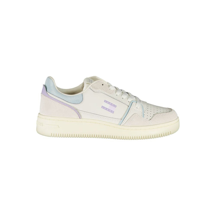 Women’s Tommy Hilfiger Bianco Polyurethane Women Sneaker