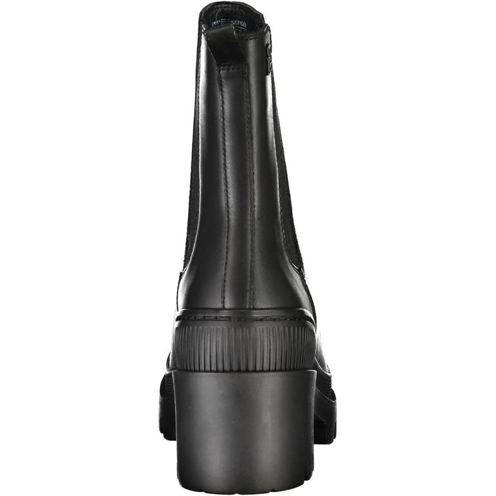 Women’s Tommy Hilfiger Black Polyester Boot