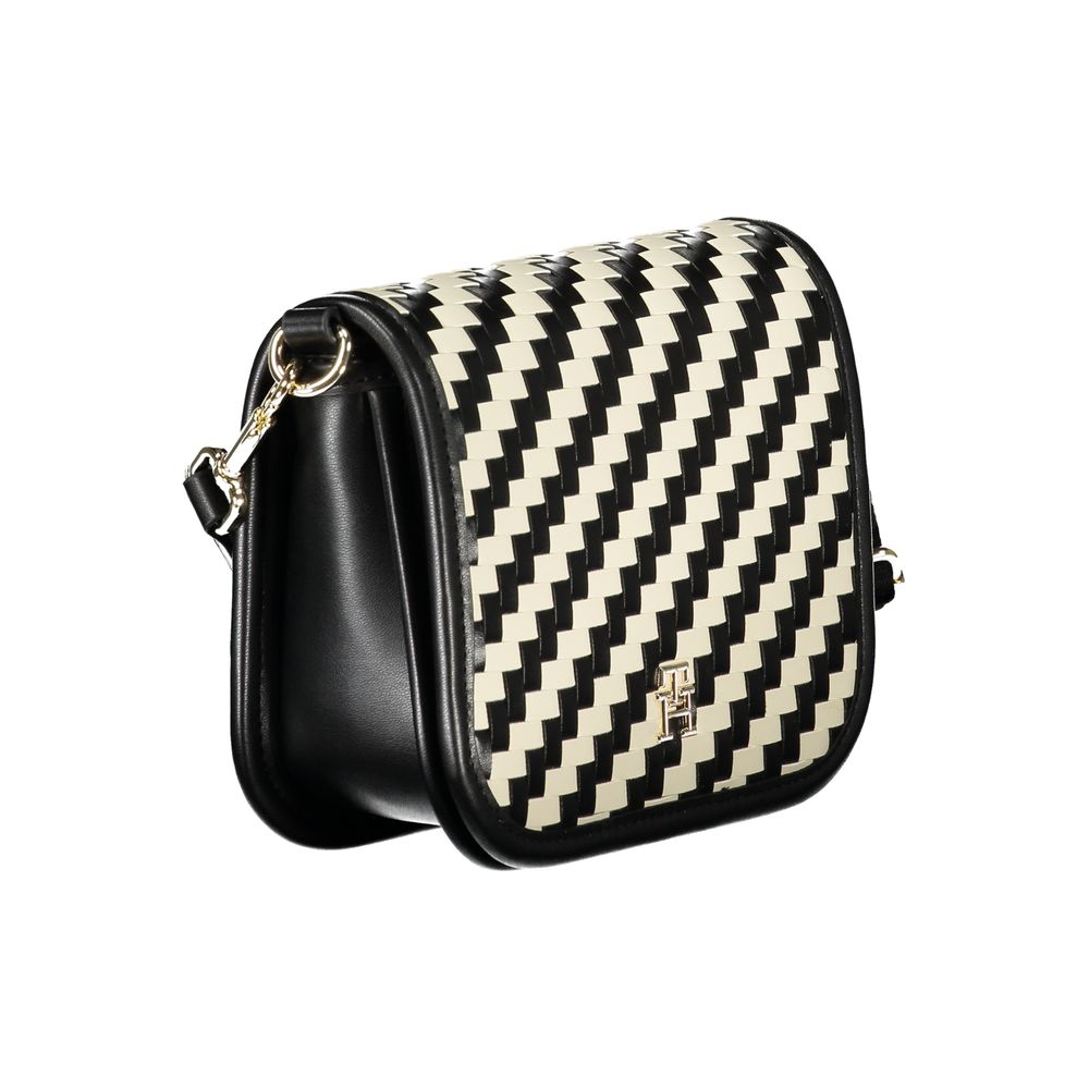 Women’s Tommy Hilfiger Black Polyurethane Women Handbag