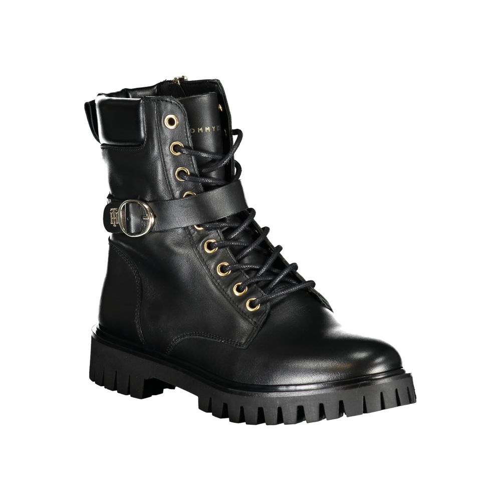 Women’s Tommy Hilfiger Black Polyurethane Women Stivaletto