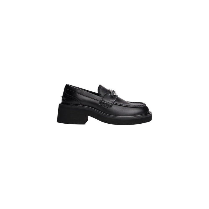 Women’s Tommy Hilfiger Jeans Black Leather High Heel Pumps