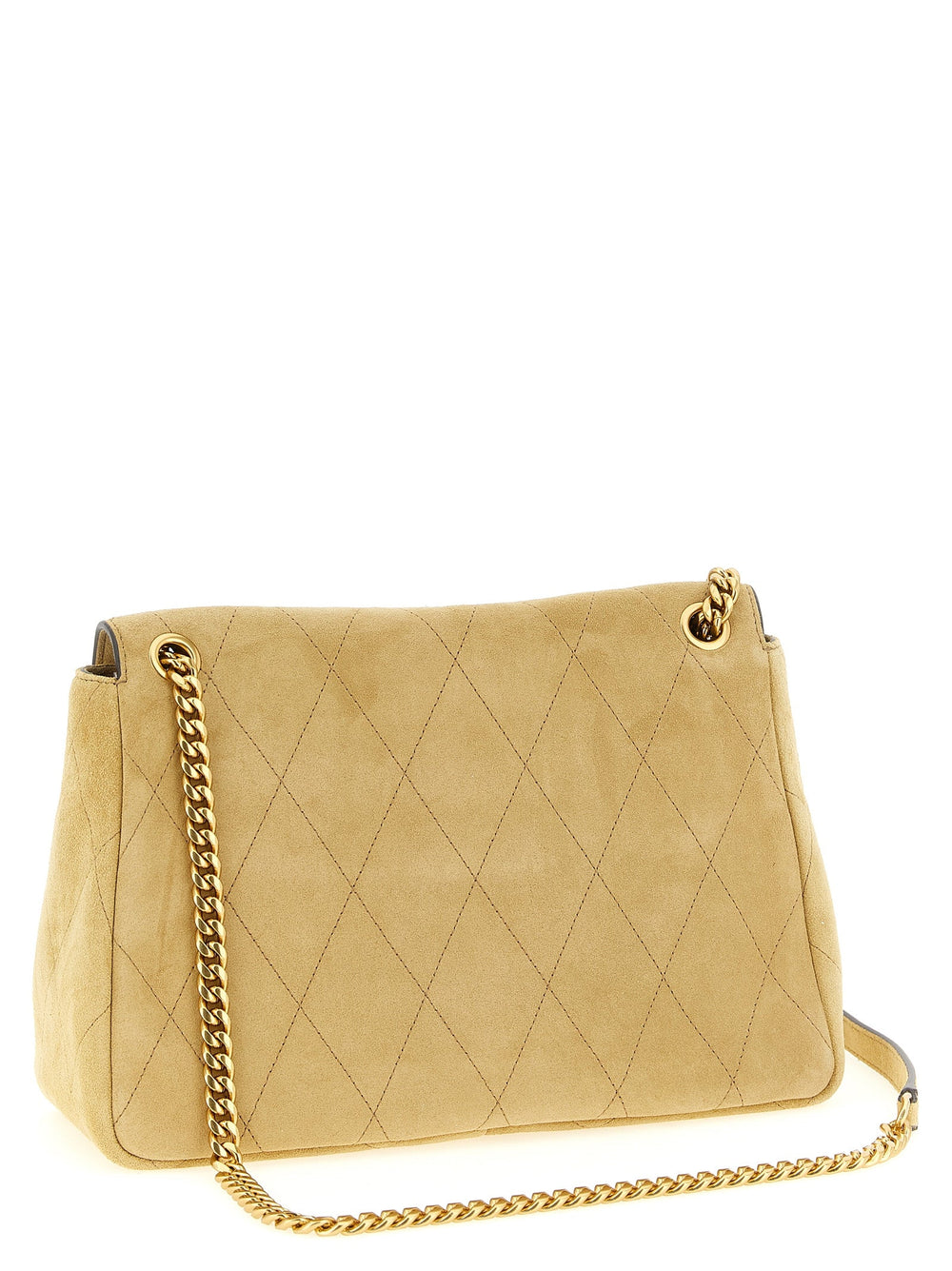 Women’s Tory Burch Beige Calfskin Shoulder Bag