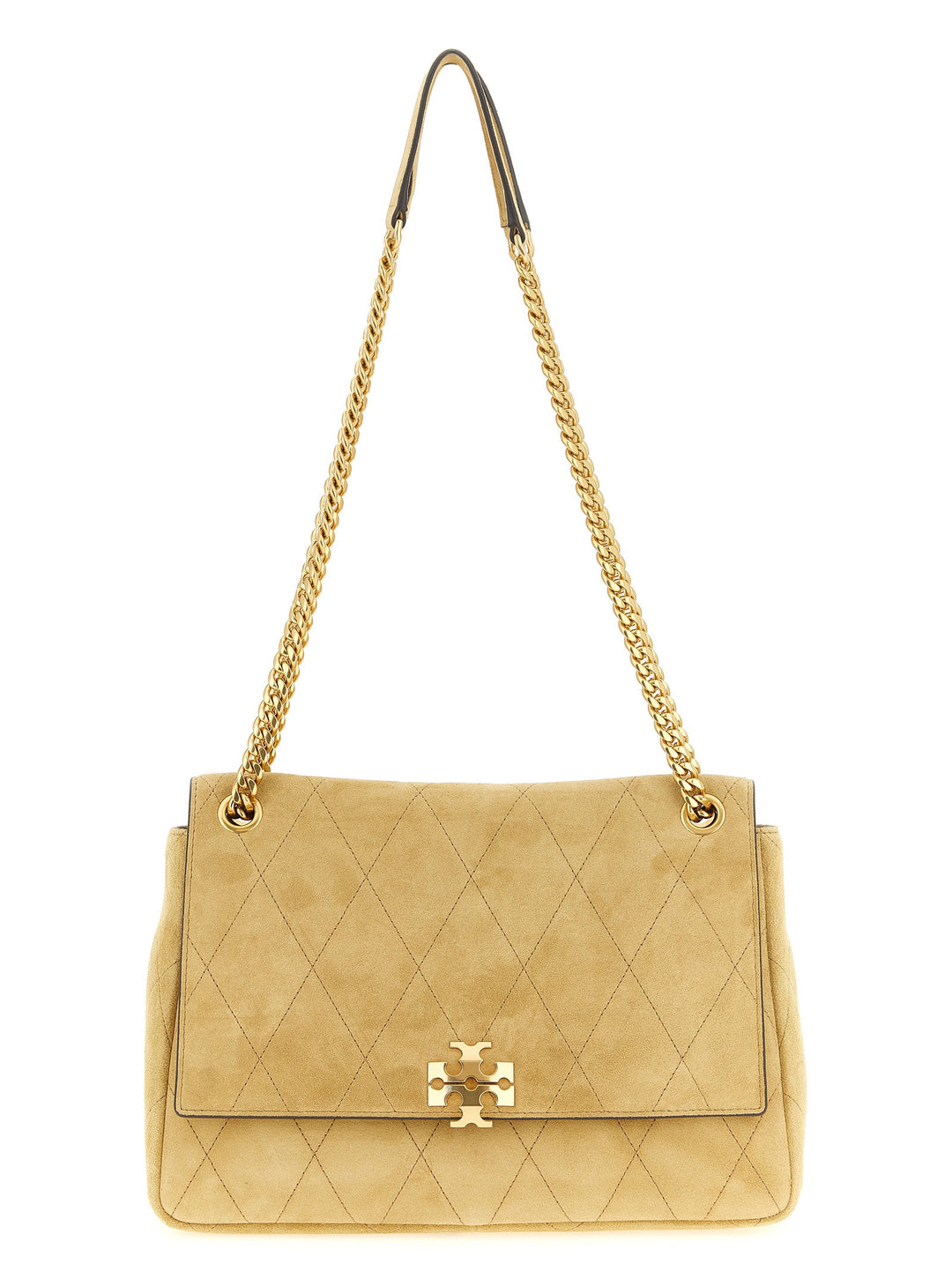 Women’s Tory Burch Beige Calfskin Shoulder Bag