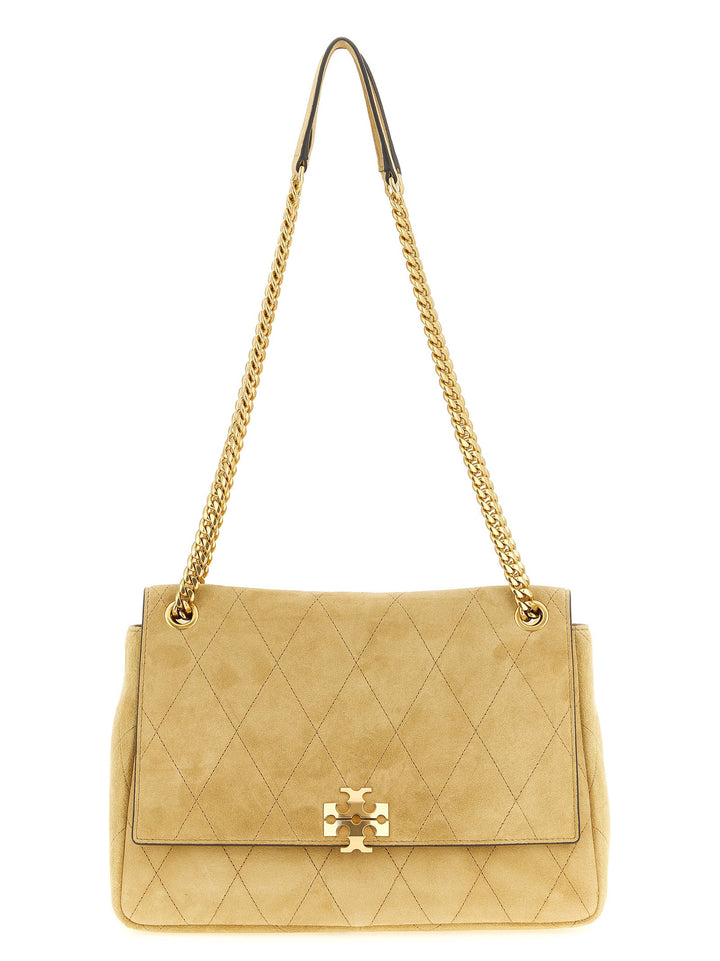 Women’s Tory Burch Beige Calfskin Shoulder Bag