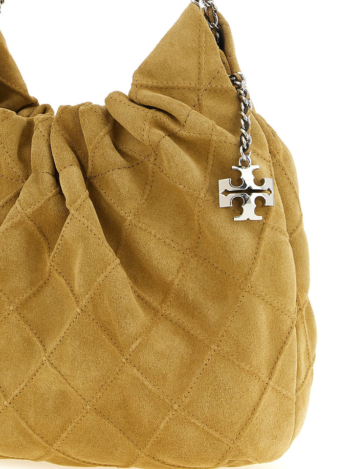 Women’s Tory Burch Beige Calfskin Shoulder Bag