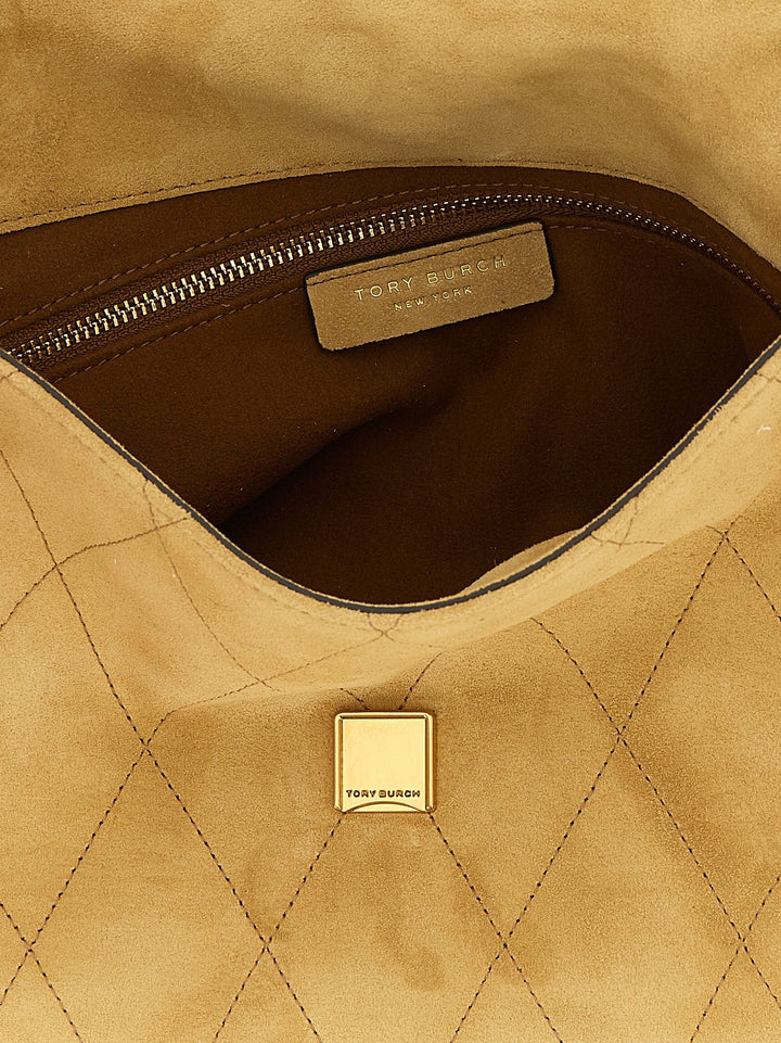 Women’s Tory Burch Beige Calfskin Shoulder Bag
