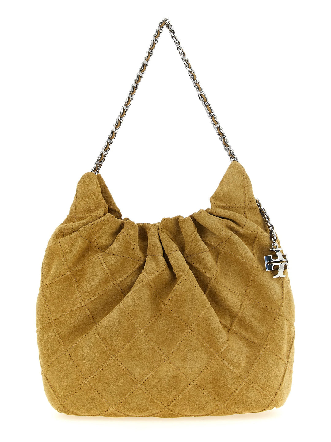 Women’s Tory Burch Beige Calfskin Shoulder Bag