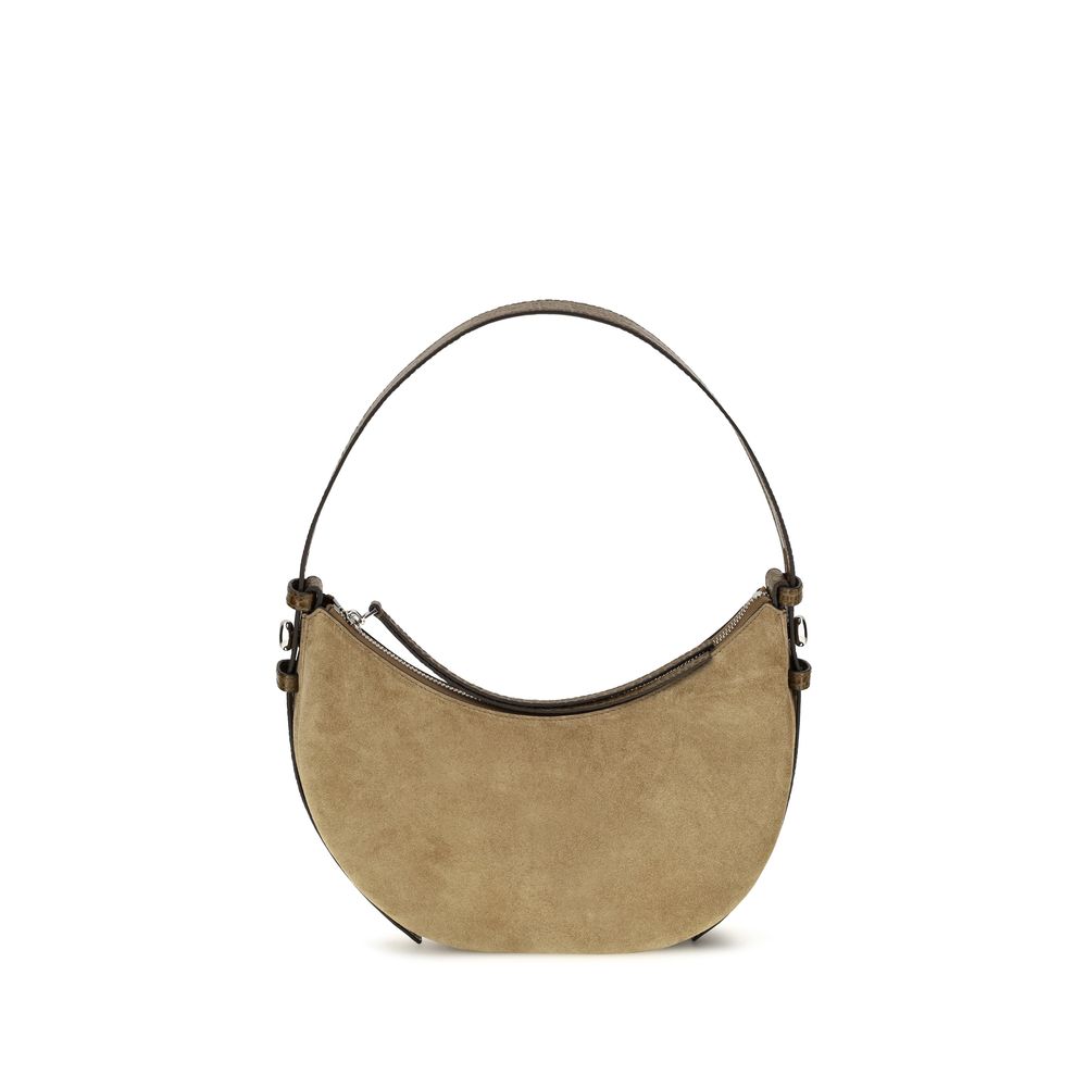 Women’s Tory Burch Beige Suede Leather Shoulder Bag