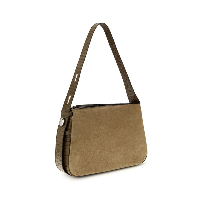 Women’s Tory Burch Beige Suede Leather Shoulder Bag