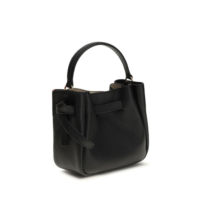 Women’s Tory Burch Black Calf Leather Bos Taurus Shoulder Bag