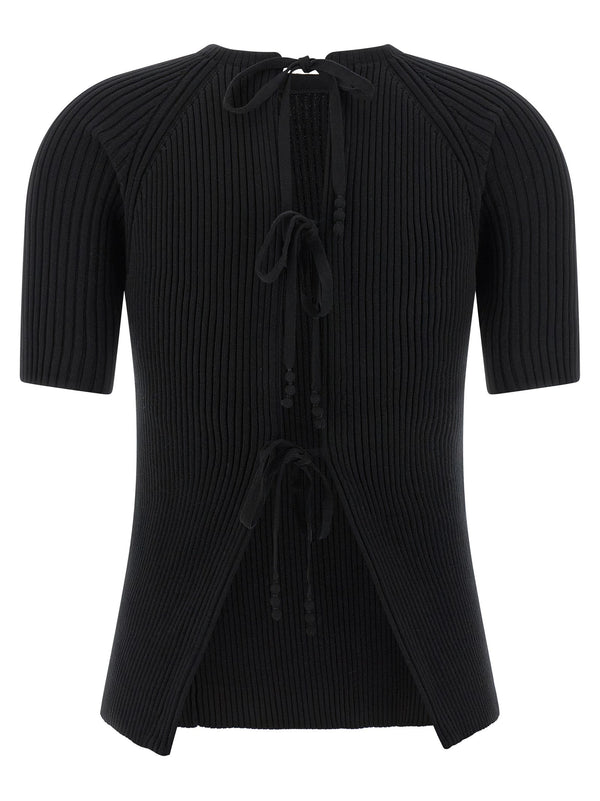 Women’s Tory Burch Black Cotton Cardigan