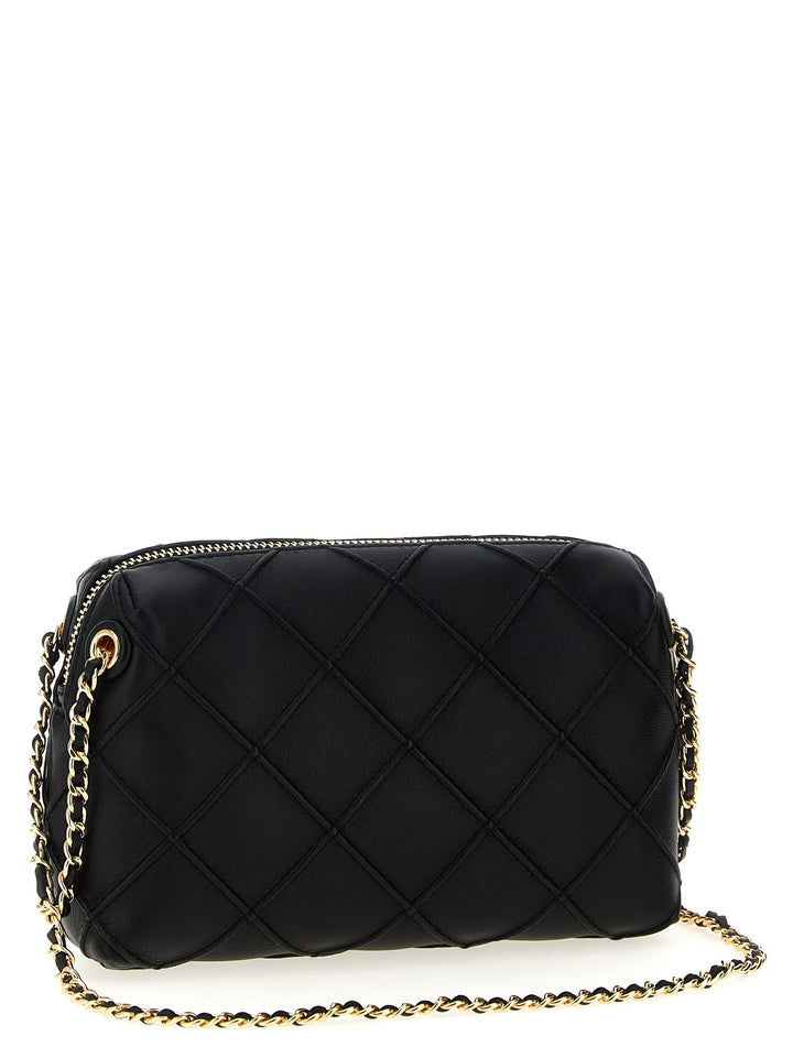 Women’s Tory Burch Black Lamb Leather Crossbody Bag