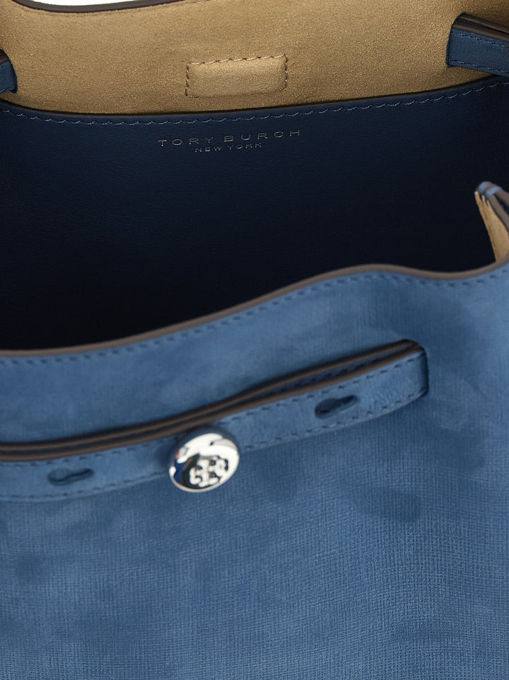 Women’s Tory Burch Blue Lamb Leather Handbag