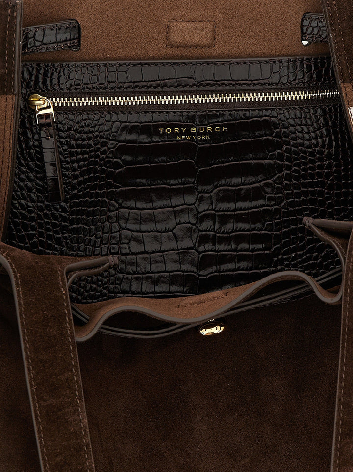 Women’s Tory Burch Brown Bovine Leather Tote Bag