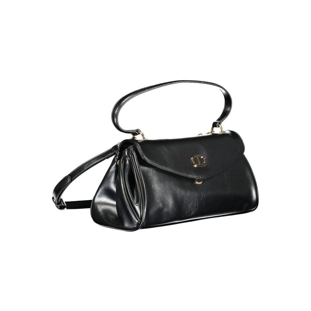 Women’s Twinset Black Polyurethane Women Handbag