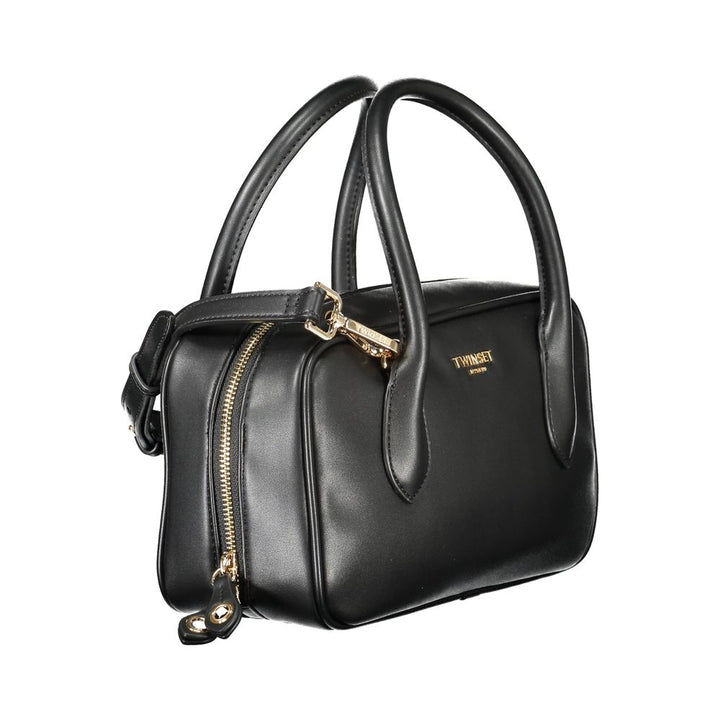 Women’s Twinset Black Polyurethane Women Handbag