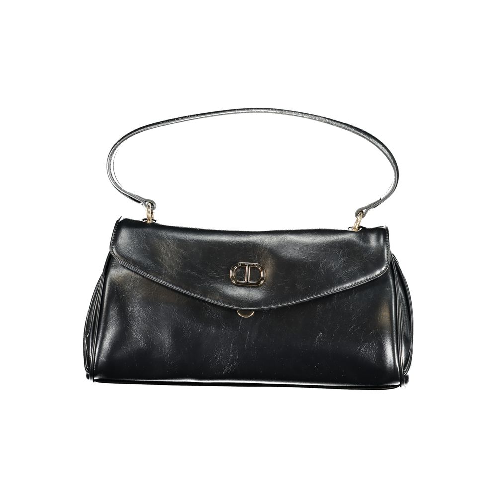 Women’s Twinset Black Polyurethane Women Handbag