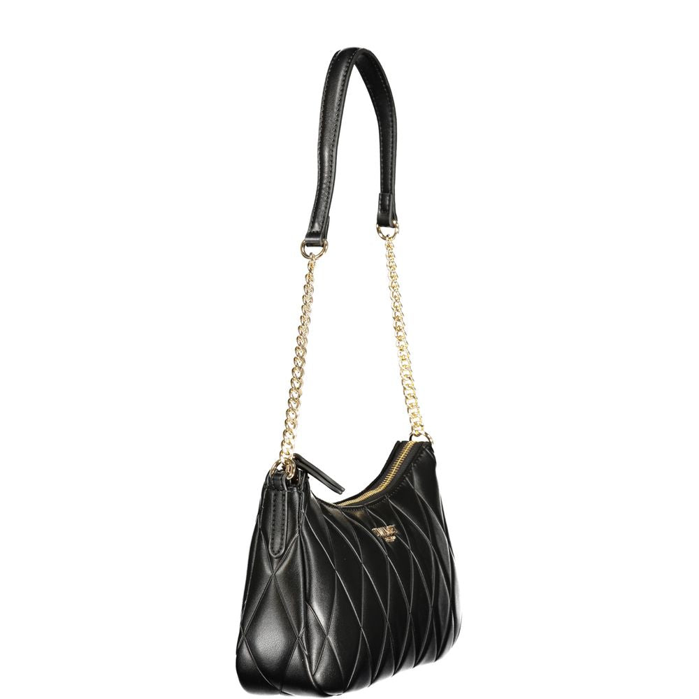 Women’s Twinset Black Polyurethane Women Shoulder Bag