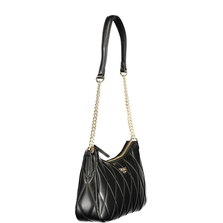 Women’s Twinset Black Polyurethane Women Shoulder Bag