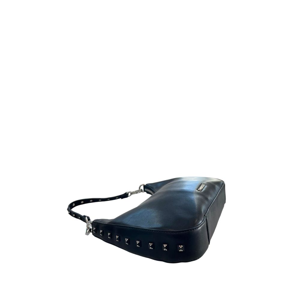 Women’s Twinset Black Polyurethane Women Shoulder Bag