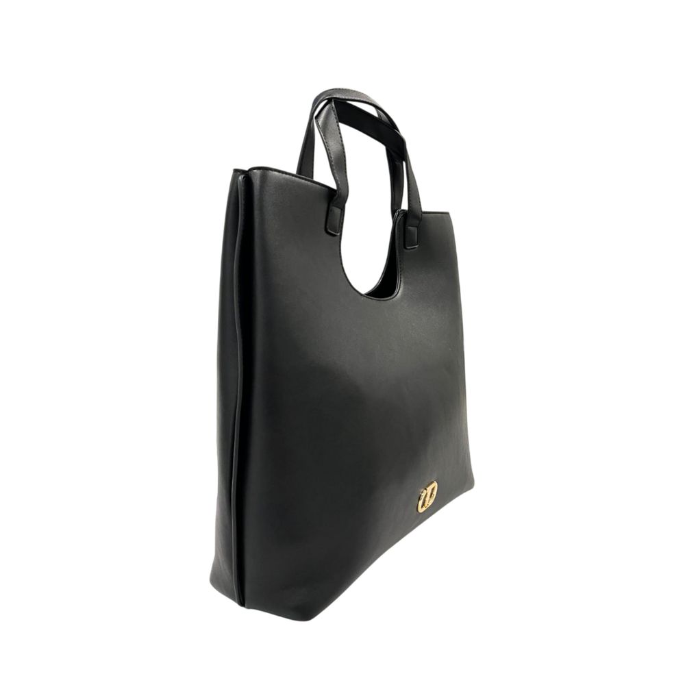 Women’s Twinset Black Pu Women Shoulder Bag