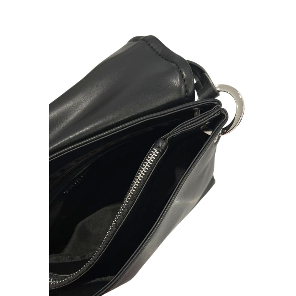 Women’s Twinset Black Pu Women Shoulder Bag