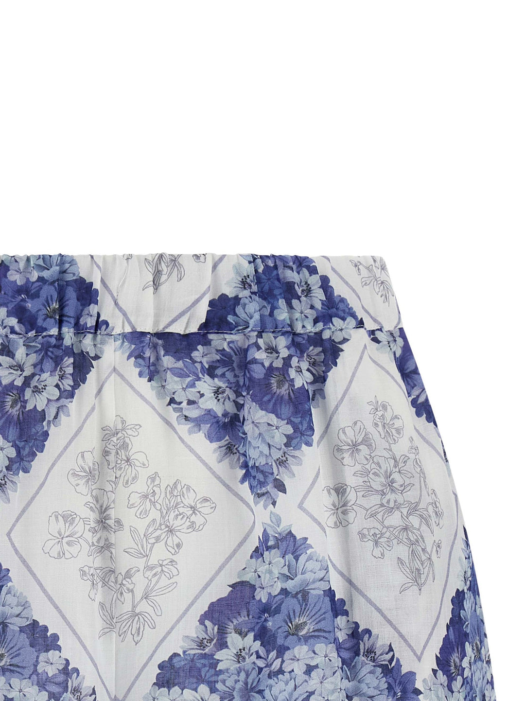 Women’s Twinset Blue Stingray Leather / Ray Skin Bermuda Shorts