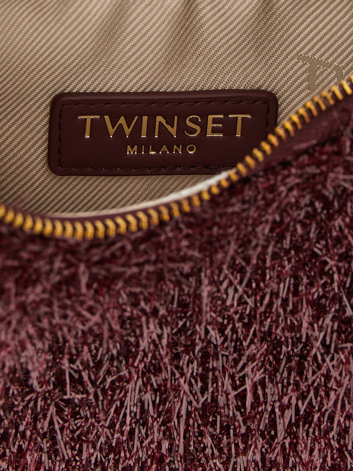 Women’s Twinset Bordeaux Polyester Handbag