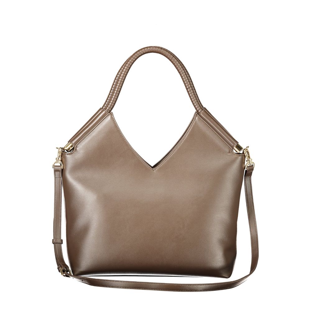 Women’s Twinset Brown Polyurethane Bag