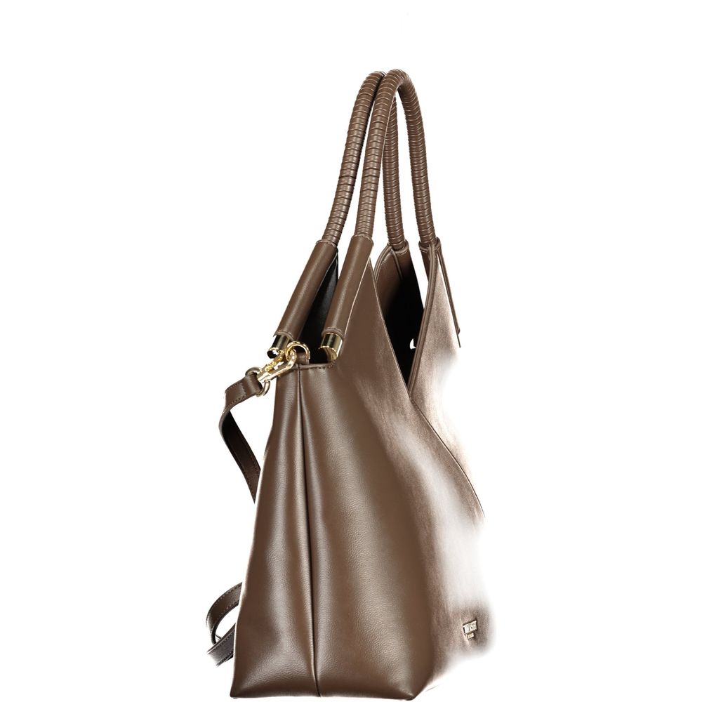 Women’s Twinset Brown Polyurethane Bag