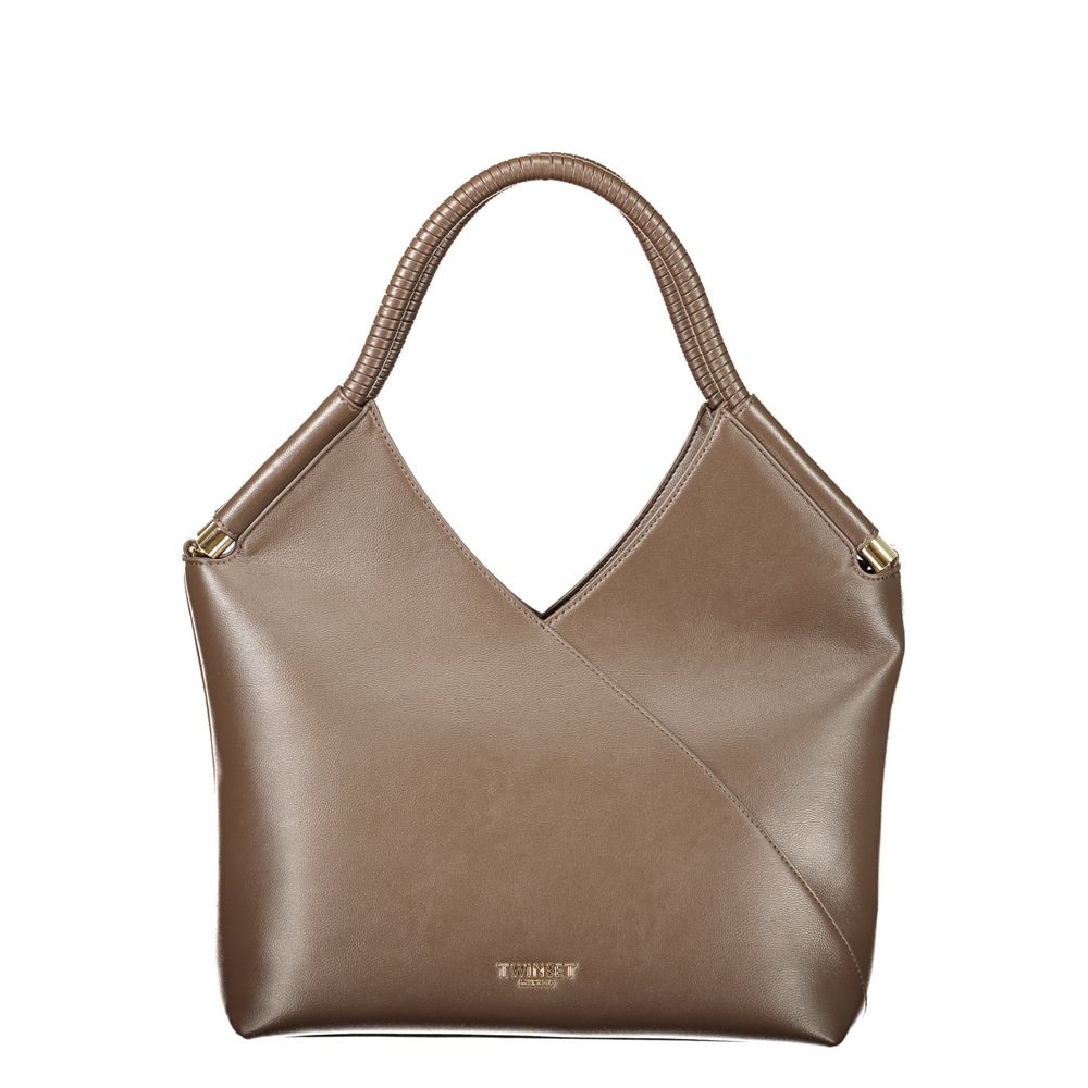 Women’s Twinset Brown Polyurethane Bag