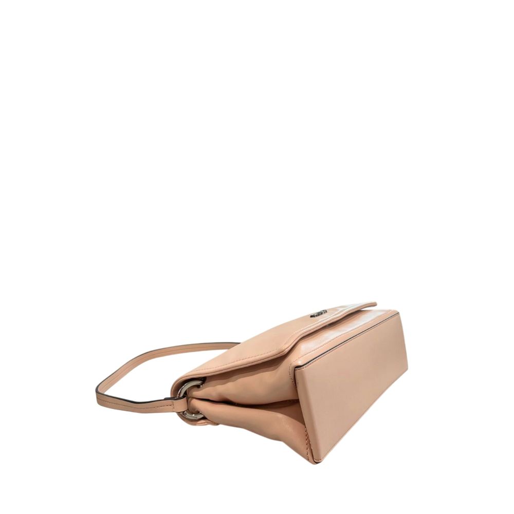 Women’s Twinset Pink Polyurethane Women Shoulder Bag