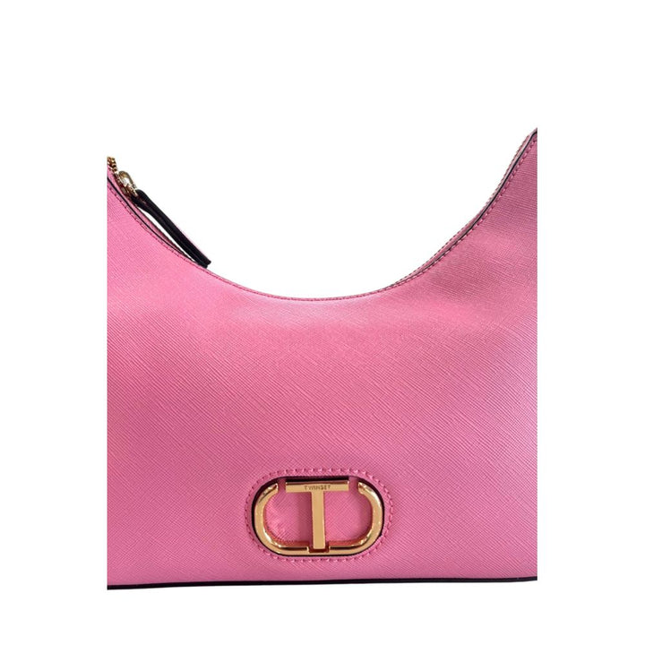 Women’s Twinset Pink Pu Women Shoulder Bag