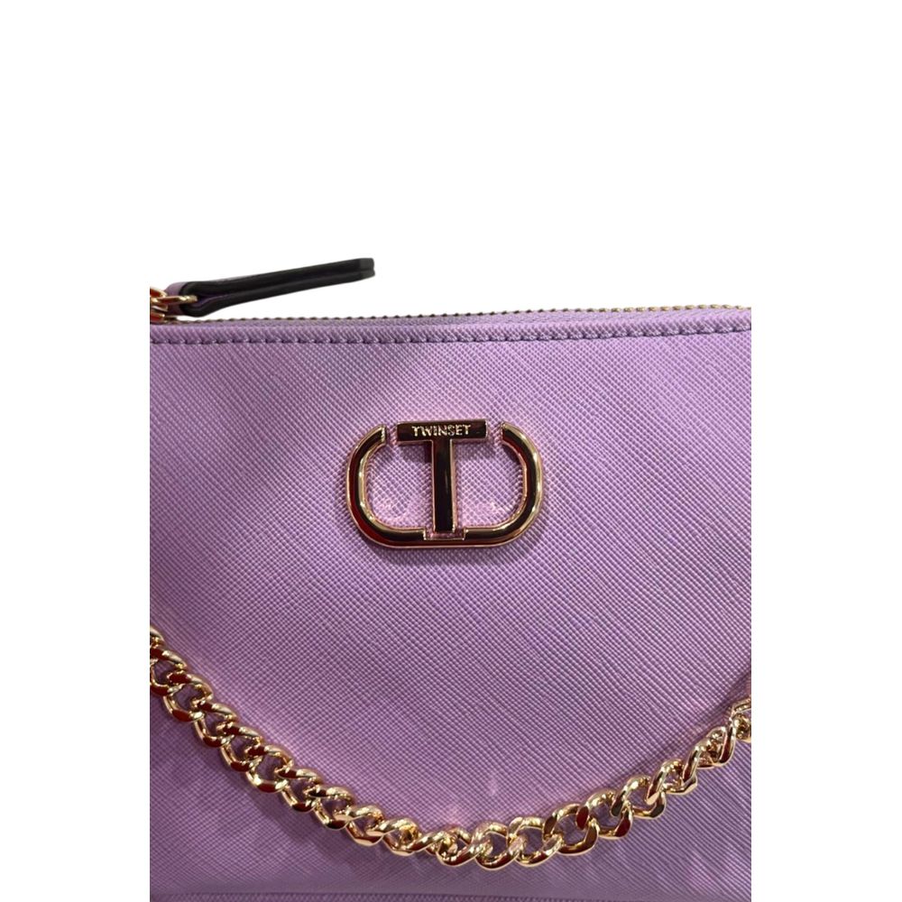 Women’s Twinset Purple Pu Women Shoulder Bag