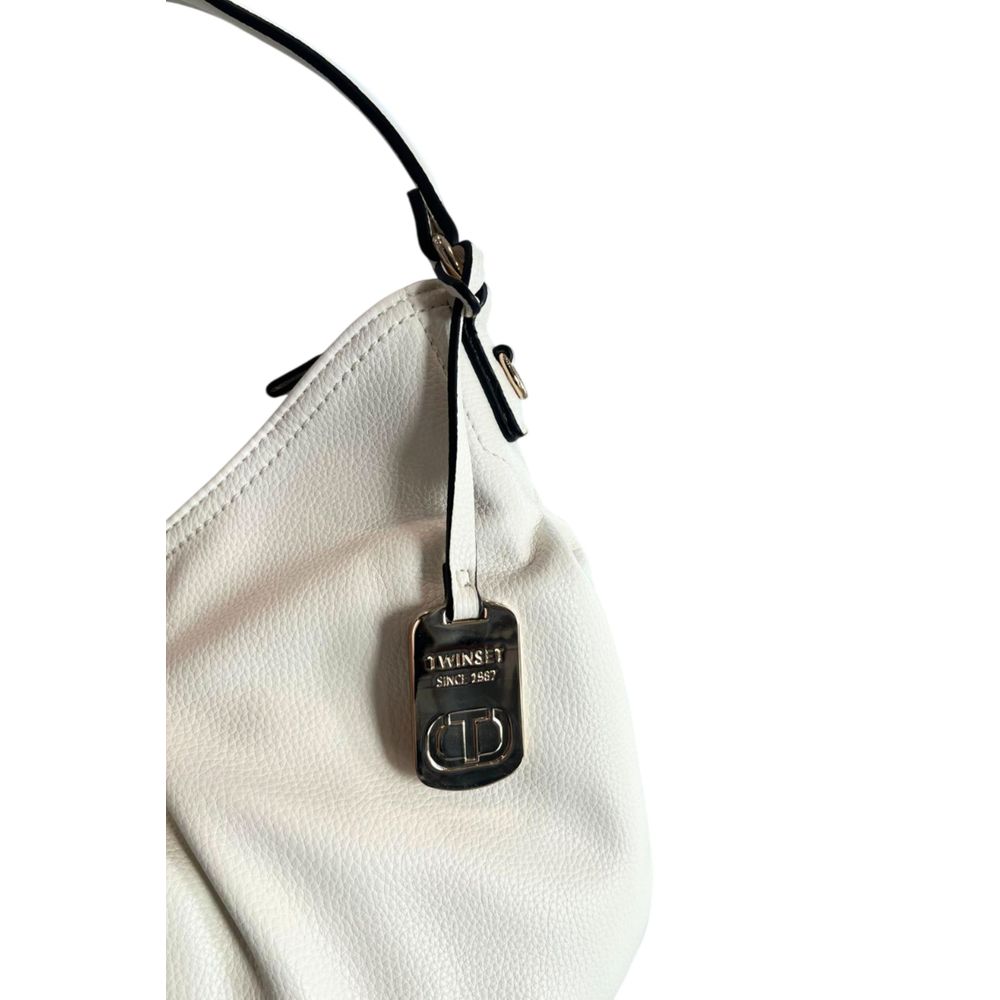 Women’s Twinset White Pu Women Shoulder Bag