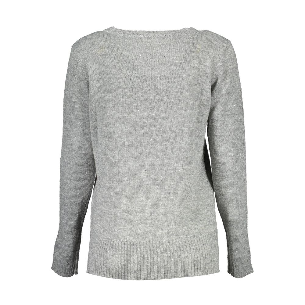 Women’s U.s. Polo Assn. Argento Acrylic Women’s Sweater