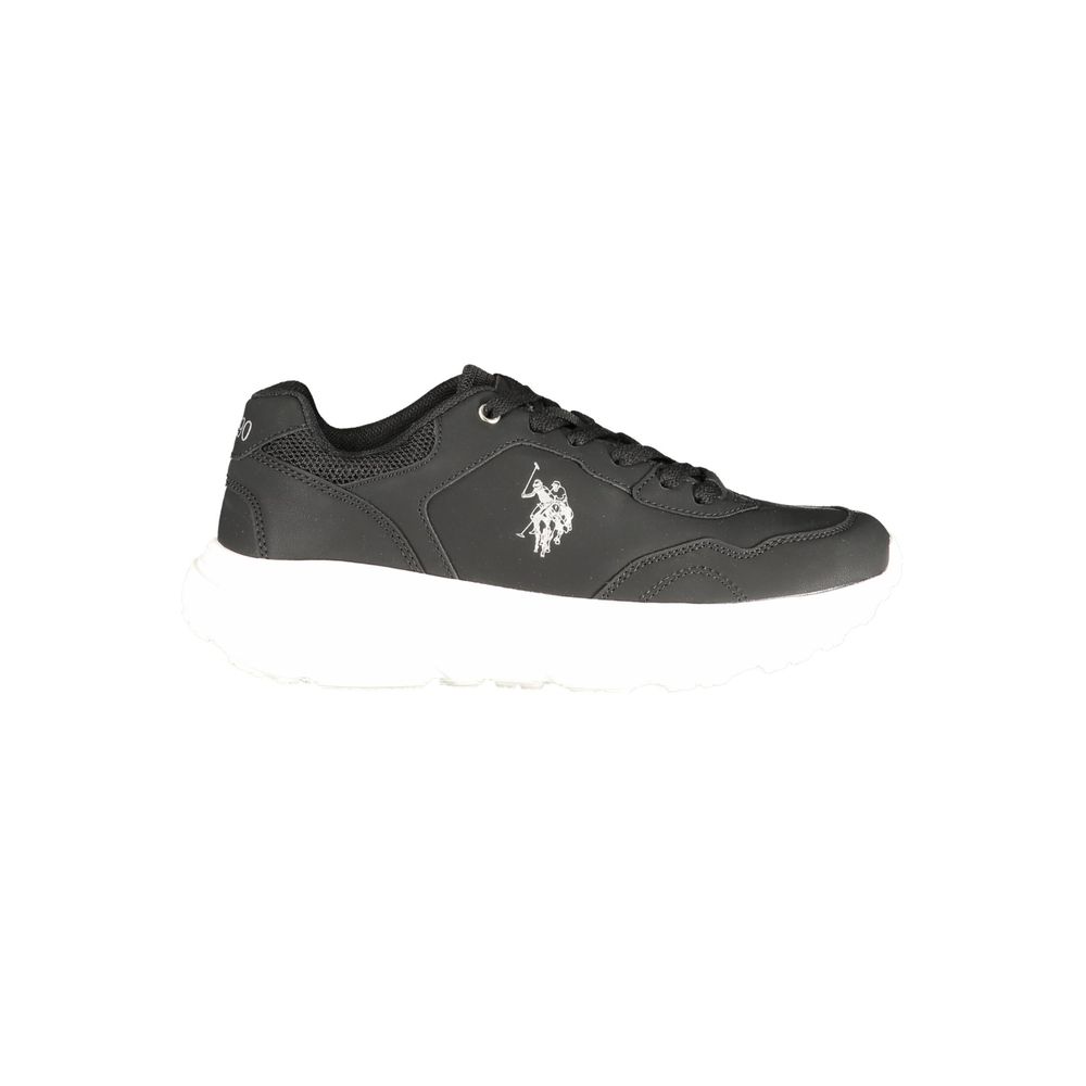 Women’s U.s. Polo Assn. Black Polyurethane Sneaker