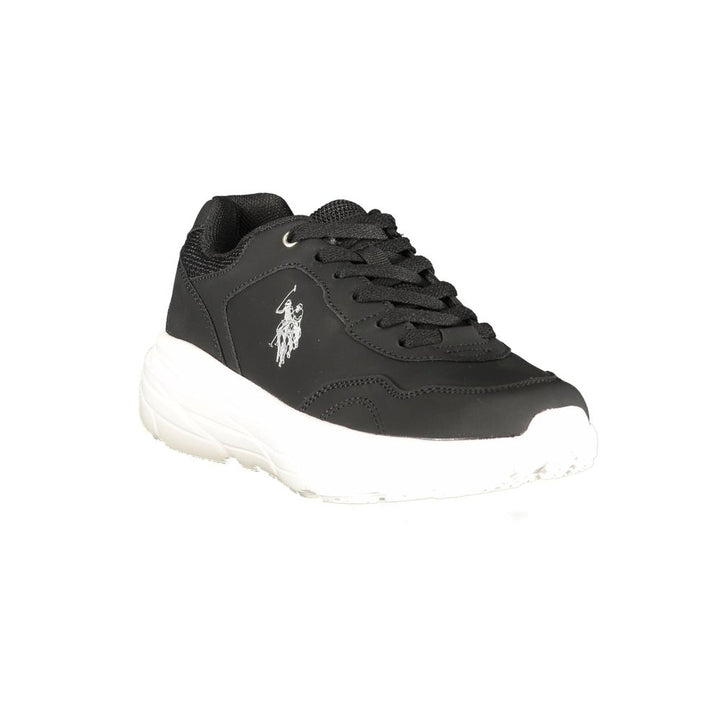 Women’s U.s. Polo Assn. Black Polyurethane Sneaker