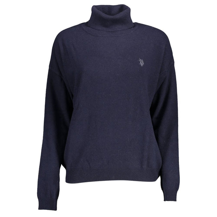 Women’s U.s. Polo Assn. Blue Fabric Women’s Sweater