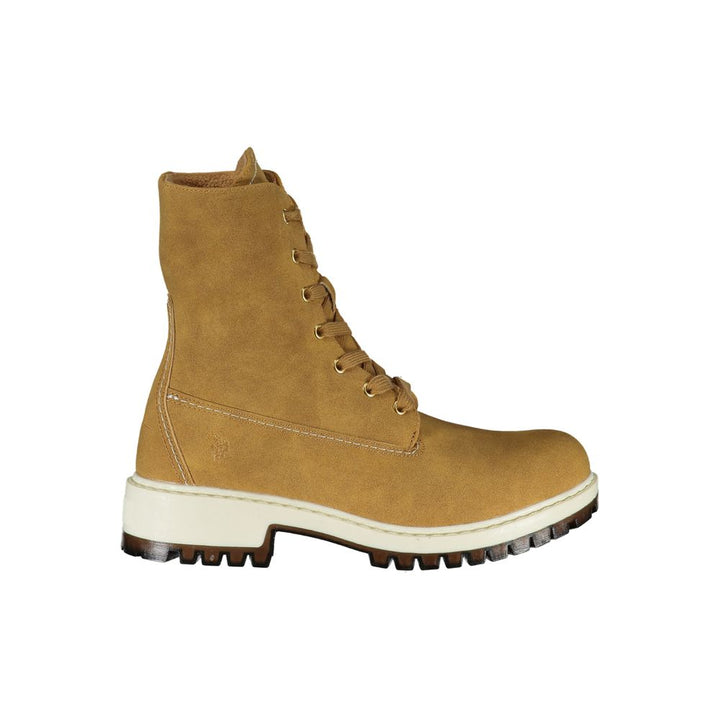U.S. POLO ASSN. Brown Polyurethane Women&