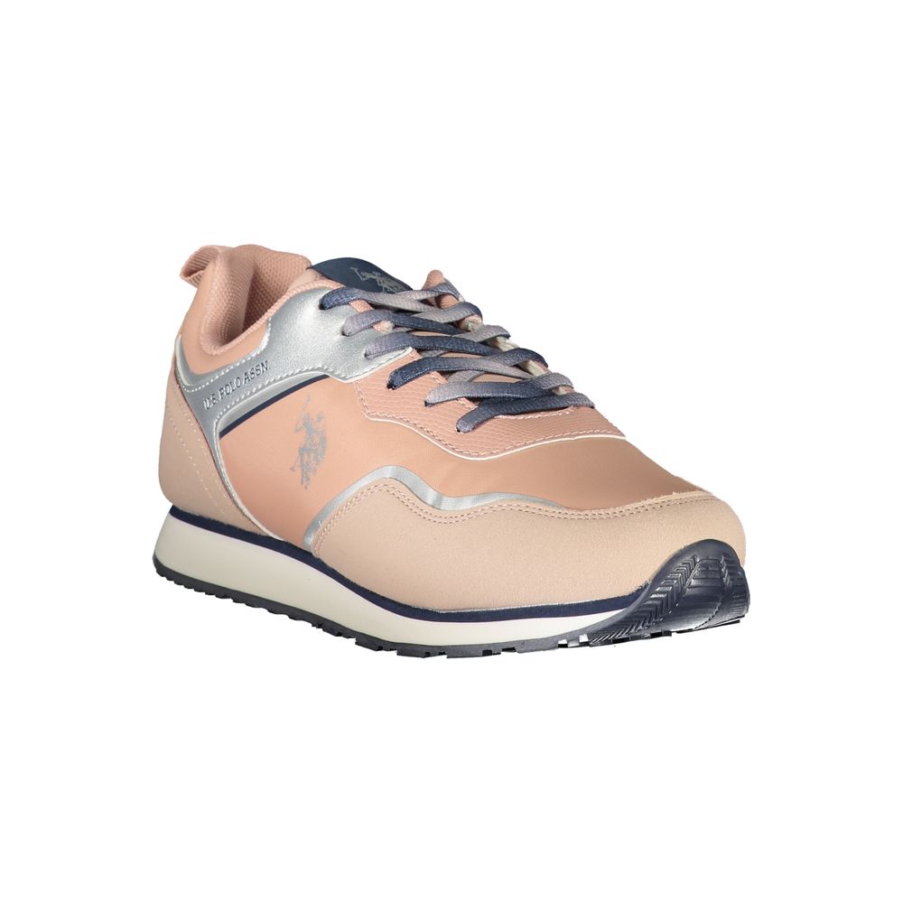 Women’s U.s. Polo Assn. Rosa Poliuretano Donna Sneaker