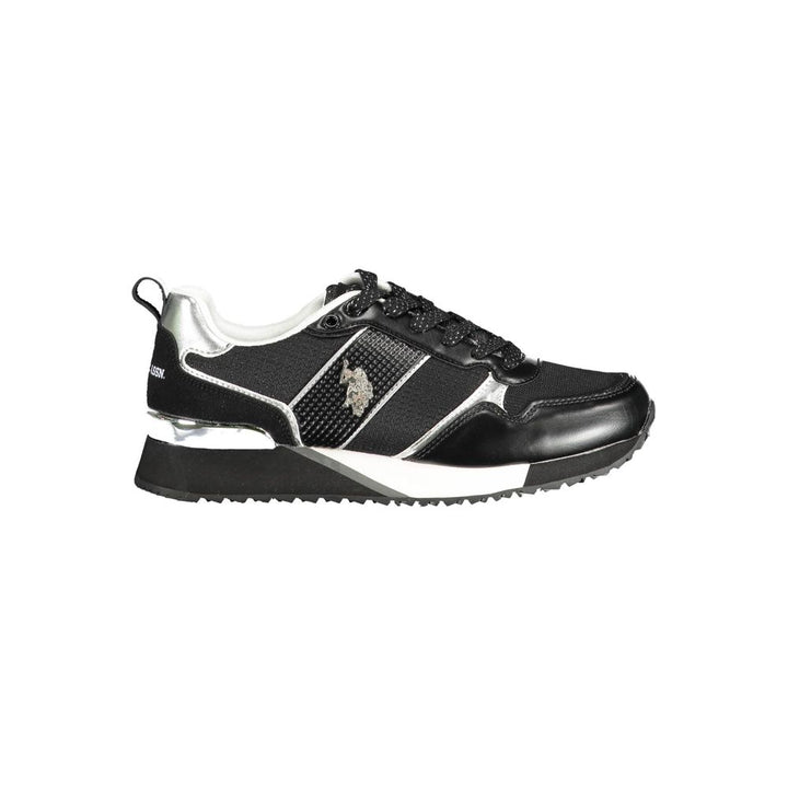 U.S. POLO ASSN. White Eco Suede Women Sneaker