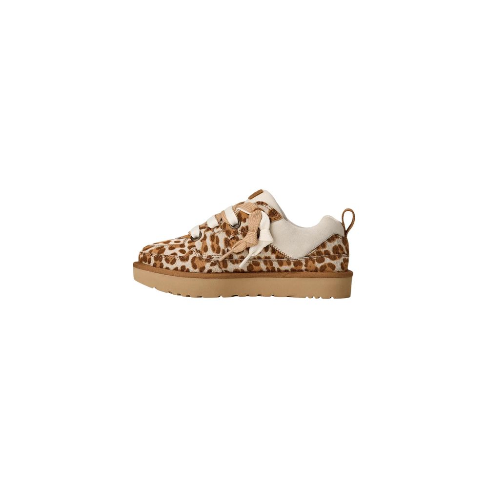 Women’s Ugg Beige Suede Leather Platform Pumps