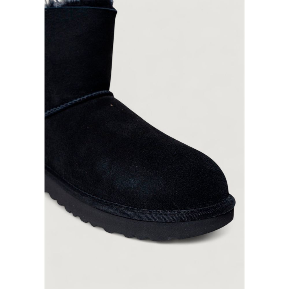 Women’s Ugg Black Suede Leather Ankle Boots