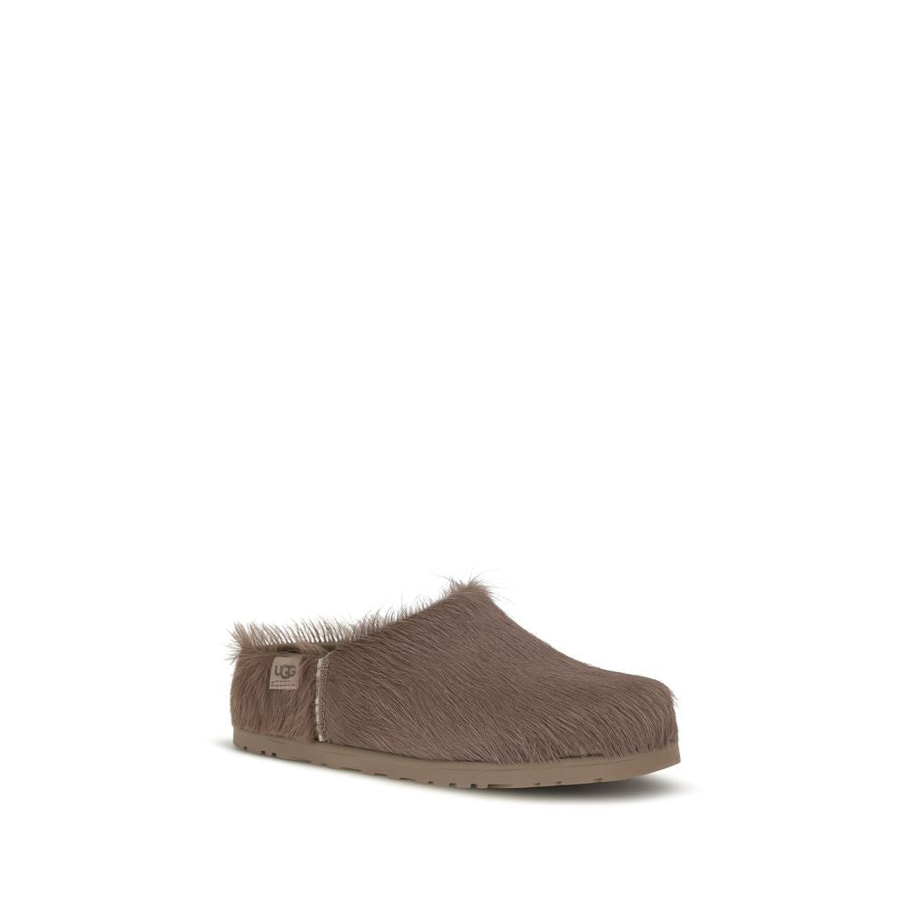 Women’s Ugg Brown Nubuc Leather Clogs