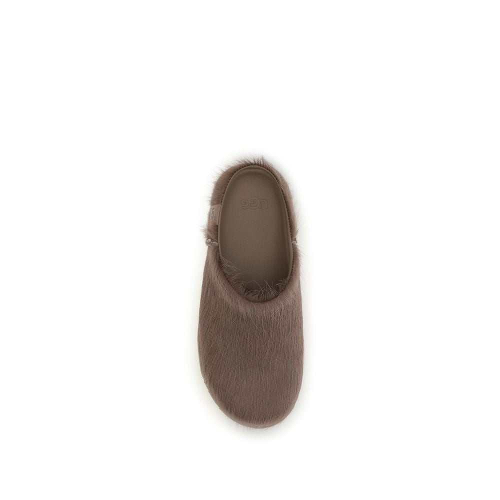 Women’s Ugg Brown Nubuc Leather Clogs