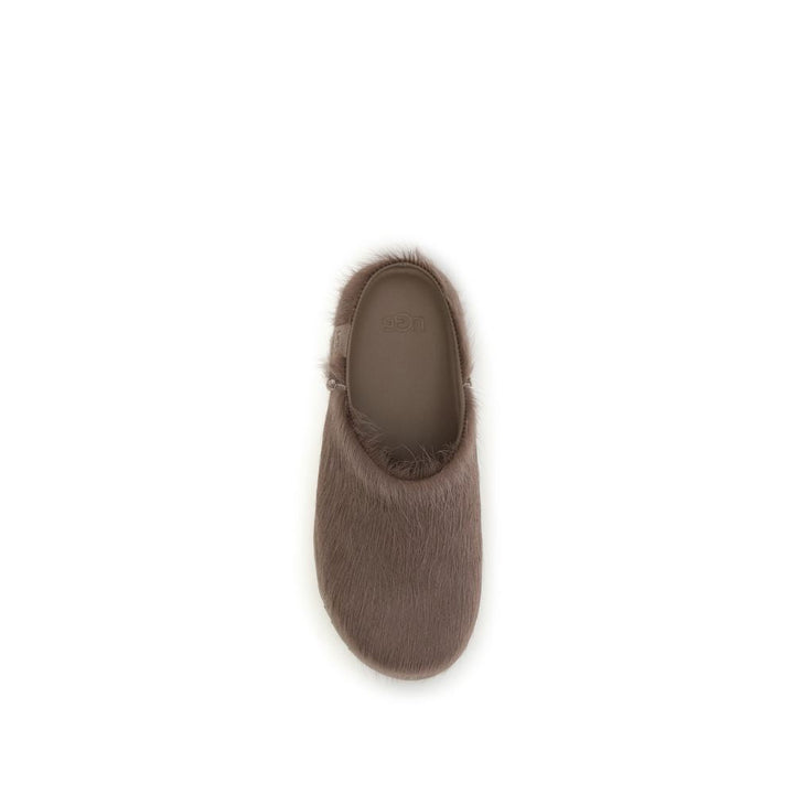 Women’s Ugg Brown Nubuc Leather Clogs