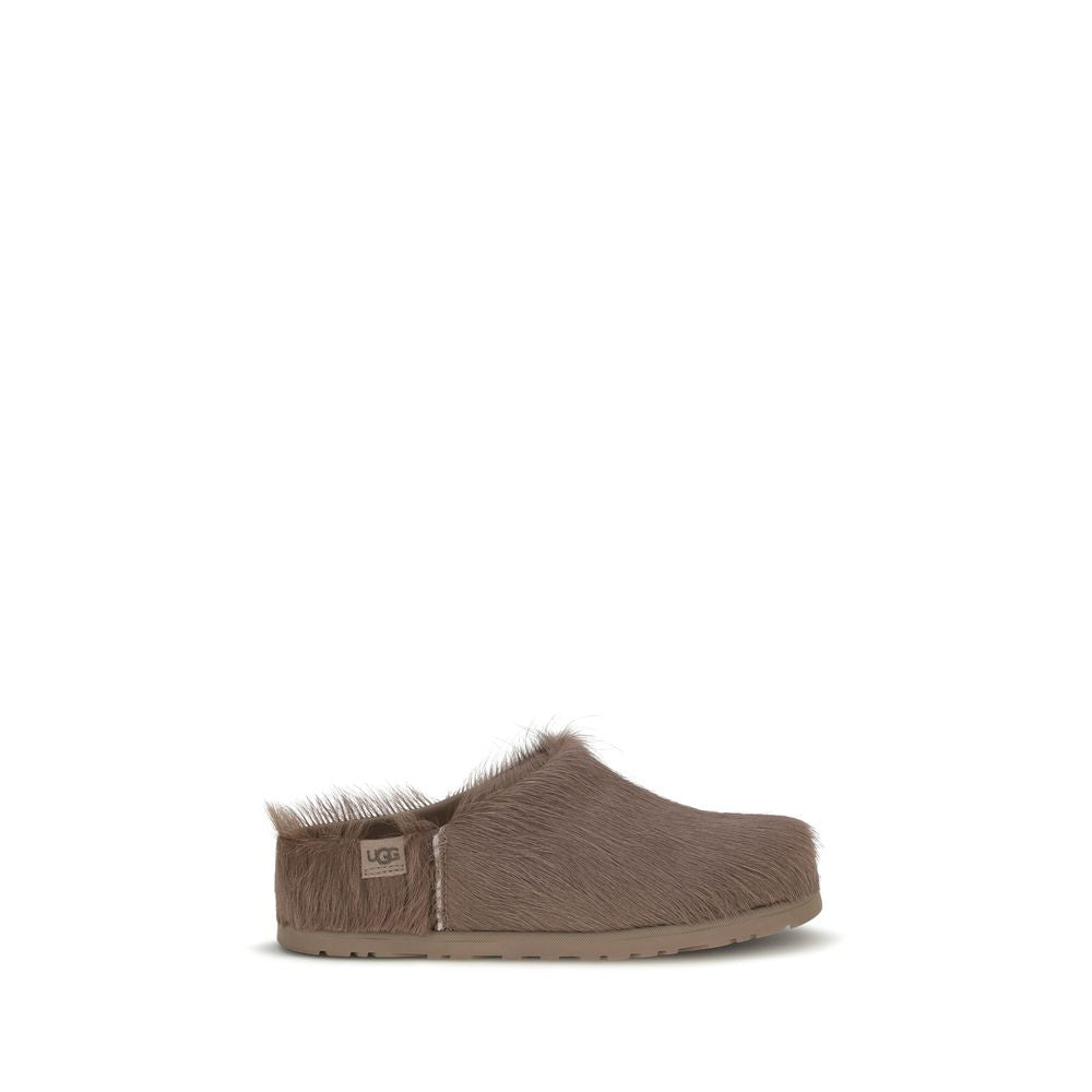 Women’s Ugg Brown Nubuc Leather Clogs