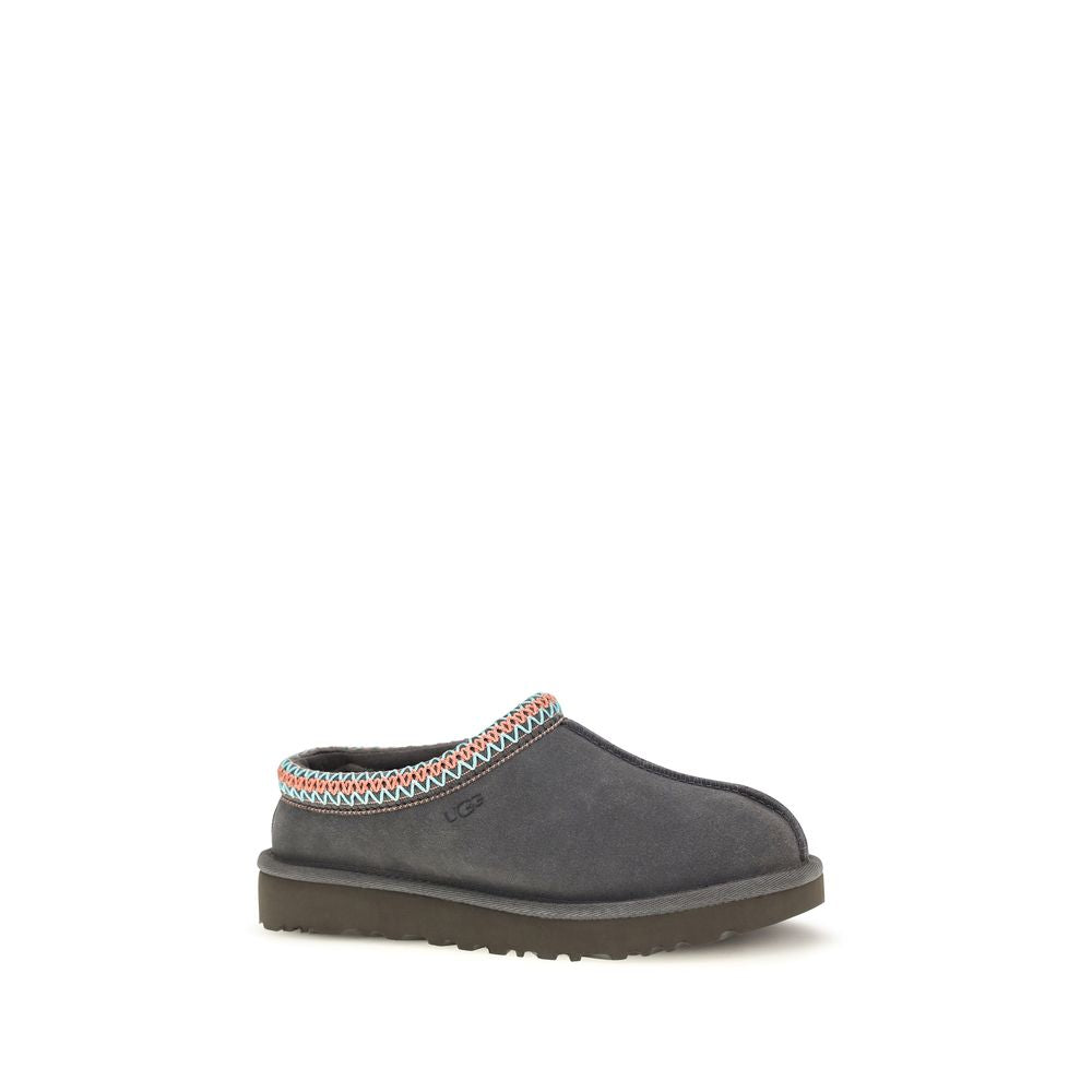 Women’s Ugg Gray Leather Mules