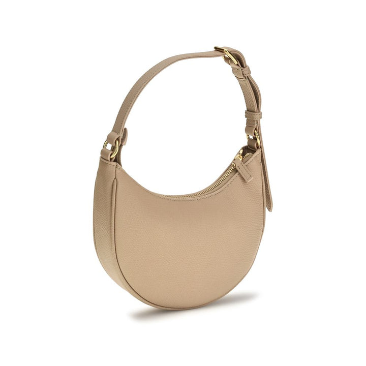 Women’s Valentino Garavani Beige Calf Leather Bos Taurus Shoulder Bag